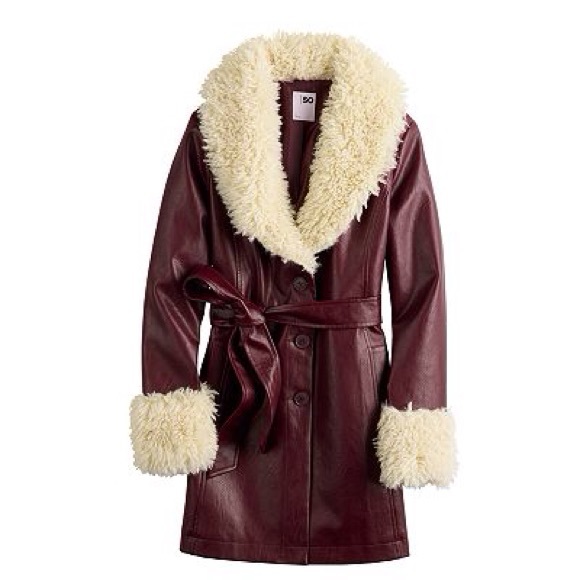 Penny Lane Coat Vegan Leather - Picture 4 of 5